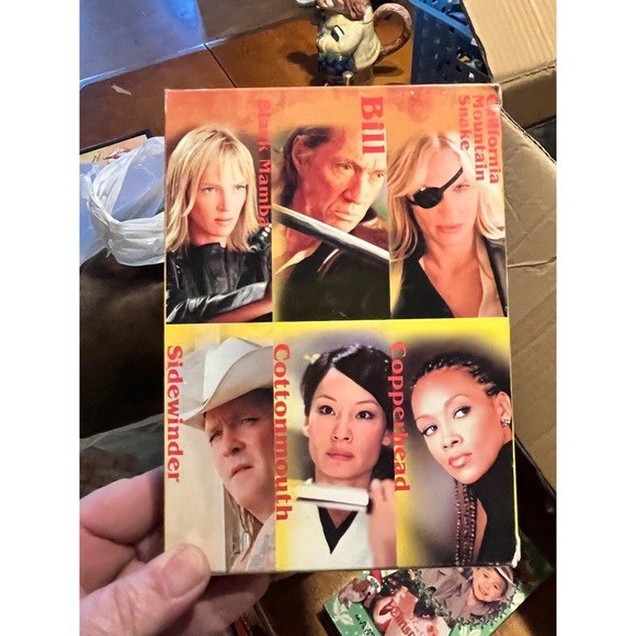 KILL BILL Volume 1 & 2 Box Set DVD Quentin Tarantino Martial Arts Revenge Film - Picture 2 of 3
